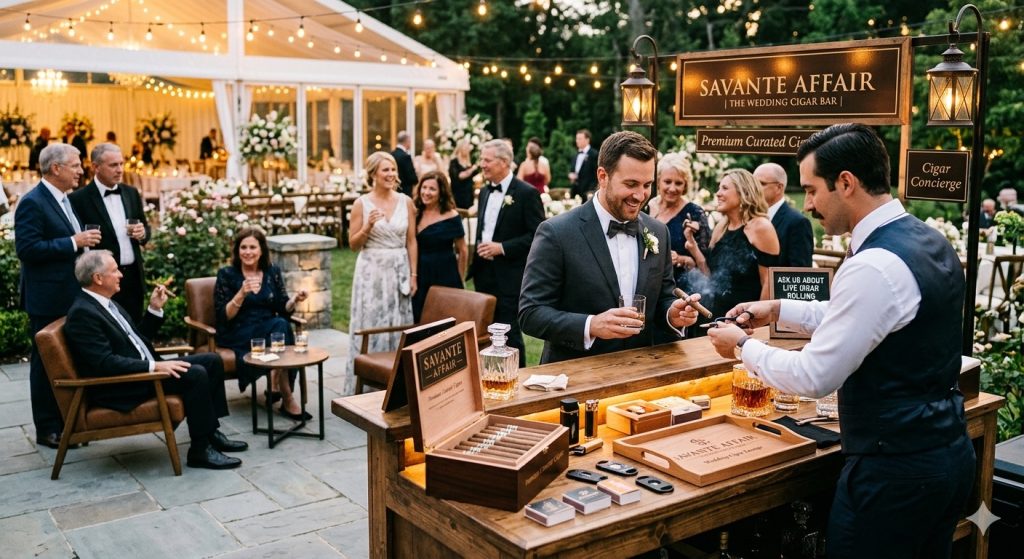 Cigar Bar for Weddings: Everything You Need to Know