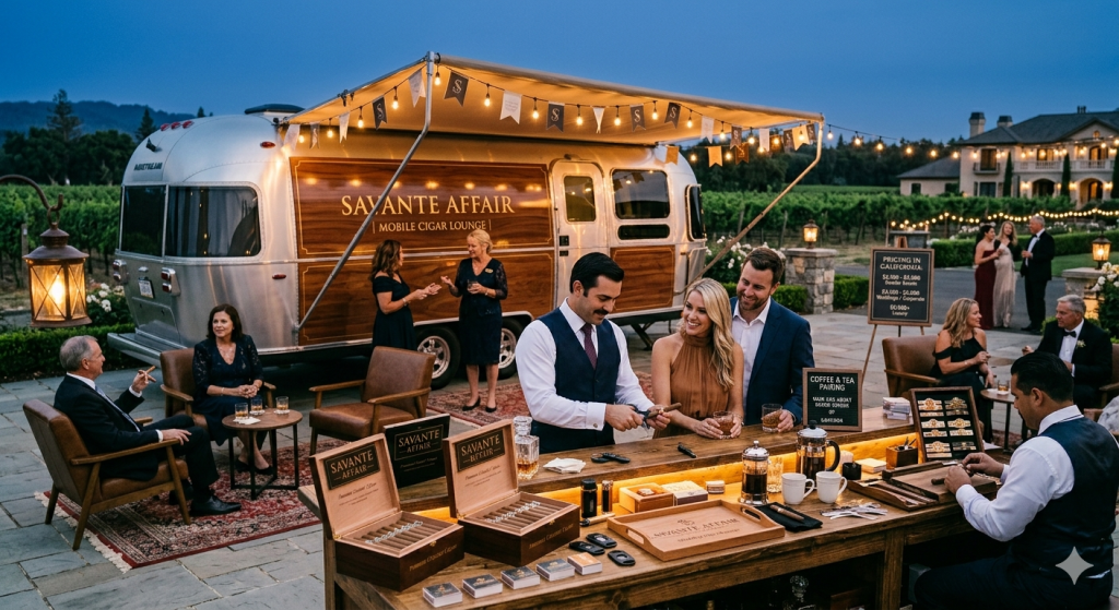 Mobile Cigar Lounge for Events in California